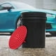 thumbnail image 5 of Filtro de arena y grava para lavado de autos | Embudo de plástico de alta resistencia para cubeta | Protege la pintura del vehículo de rayones | Rojo o azul | 23,4 x 23,4 cm | Para uso doméstico y, 5 of 6