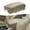 Replacement Leather-Beige, variant on KBH Center Console Armrest Cover for Jeep Grand Cherokee & Dodge Durango 2011-2021, Black Leather Middle Console Cover Cushion Pad for Car Accessories Interior