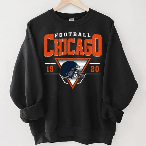 Chicago Football Vintage Style Shirt, Gift For Fan Football Unisex Tee