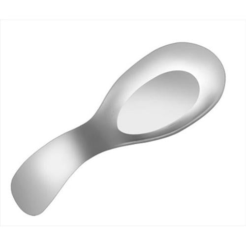 Home Basics Silver Stainless Steel Spoon Rest