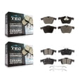 thumbnail image 1 of TEC Front Rear Ceramic Brake Pads Kit for Car Jaguar XF XJ XKR XK Super V8 KTC-100111, 1 of 10