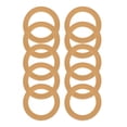 thumbnail image 4 of Wear Resistance Pump Piston Rings, Rubber Piston Ring, Low Noise For Pneumatic Equipment Air Compressor 550W Pneumatic Components, 4 of 8