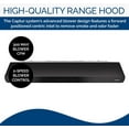 thumbnail image 6 of Broan-NuTone Range Hood Sahale BKSH130BL - 300 CFM, 2-Speed, Under Cabinet - Black, 6 of 6
