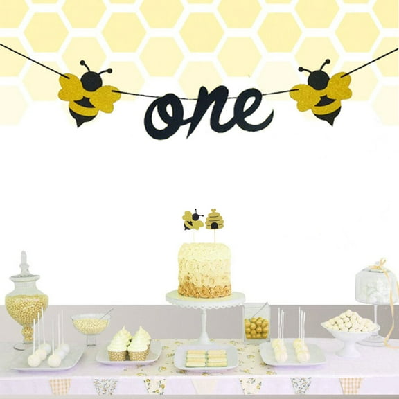 ULTNICE 13 Pcs Dessert Table Decorative Supplies Cake Props Bamboo Yellow for Engagement Celebration