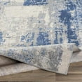 thumbnail image 4 of Mark&Day Area Rugs, 9x12 Triemen Modern Navy Area Rug, Blue White Carpet for Living Room, Bedroom or Kitchen (8'10" x 12'3"), 4 of 8