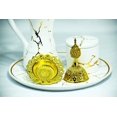 thumbnail image 4 of Marble Design Royal Bakhoor Tea Set w/ Circular Tray - White by Intense Oud, 4 of 7