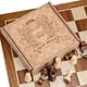 thumbnail image 4 of Piezas de ajedrez de madera AMEROUS con bolsa de almacenamiento color clásico, 4 of 13