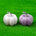 thumbnail image 1 of Xihbxyly Calabaza En Miniatura Hecha a Mano, Hecha de Piedra de Cristal Natural, Decoración de Mesa para Halloween y Acción de Gracias, Decoración Otoñal para El Hogar, Ideal para Regalar, Tamaño 30, 1 of 1