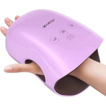 CINCOM Cordless Hand Massager with Heat and Compression for Arthritis and Carpal Tunnel, Purple