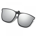 thumbnail image 3 of Polarized Clip on Sunglasses UV Protection Driving Clip on Glasses Flip Up Sunglass Clips for Glasses Colorful Flip Frame Glasses for Women Men Eyeglasses, 3 of 7