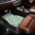 thumbnail image 4 of Uemuo Car Floor Mats - Cactus Plants1 Pattern Carpet Floor Mats for Cars, Auto Accessories Front & Rear Car Floor Foot Mat Sets of 4 Pieces, 4 of 6