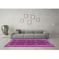 thumbnail image 3 of Ahgly Company Indoor Rectangle Oriental Purple Traditional Area Rugs, 2' x 3', 3 of 4