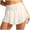 White, variant on Athletic Shorts For Women 2 In 1 Flowy Running Shorts With Pockets Spandex Butterfly Tennis Skorts Black L