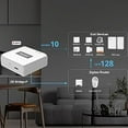thumbnail image 3 of SONOFF ZigBee Hub, ZigBee 3.0 Smart Gateway Bridge Pro, ZigBee Gateway, WiFi & ZigBee Dual Protocol Support, Compatible with SONOFF ZigBee Devices, 3 of 8