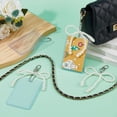 thumbnail image 5 of 4Pcs Photocard Holder with Pearl Keychain Cute Badge Holders Plastic Photo Card Keychains Clear ID Cards Holder, 5 of 6