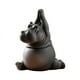 thumbnail image 1 of Torpe figurita de resina de hipopótamo de yoga, estatuilla decorativa humorística con detalles intrincados, adorno de escritorio y estantería fantasiosos para amantes del yoga y regalos, 1 of 1