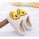 thumbnail image 1 of Smiley Pantuflas Antideslizantes de Felpa Suave, Ligeras y cómodas, Pantuflas de algodón para el hogar, Amarillo sobre Blanco brillar Electrónica, 1 of 4