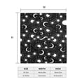 thumbnail image 4 of Gukieu Crescent and Stars Print Magnetic Mailbox Cover, Sun-proof and Waterproof Home Yard Mailbox Cover-21x18 in, 4 of 8