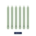 thumbnail image 2 of Colonial Candle Classics Unscented Taper Candle Colonial Green, 10 inch, 8 Hours Burn, Pack of 6, 2 of 5
