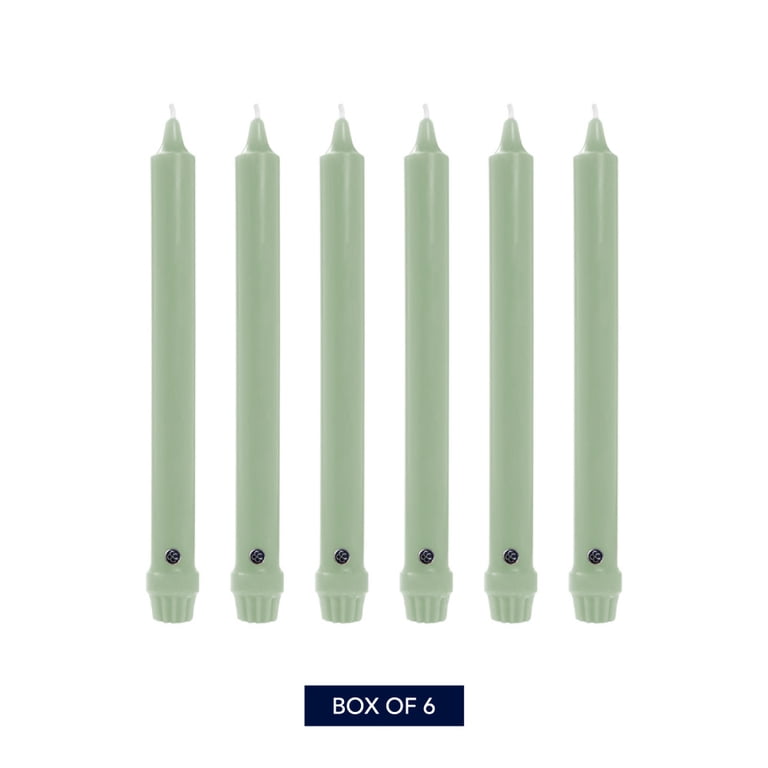 Price’s Candles Tapered Dinner Candles - Pack Of 50, Red, Unscented, Dripless, 7 Hour Burn