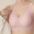 thumbnail image 5 of Timegard Plus Size Bras for Women No Underwire High Support Seamless Comfortable Everyday Bras Solid Color, 5 of 6