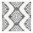 thumbnail image 3 of SAFAVIEH Moroccan Tassel Desmond Southwestern Shag Area Rug, Dark Grey/Ivory, 3' x 5', 3 of 4
