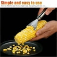 thumbnail image 5 of Stainless Steel Corn Slicer Peeler Cutter Kernel Remover Kitchen Tool, 5 of 6