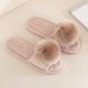thumbnail image 1 of Zapatillas de piel difusa con punta abierta para ni?as, zapatos de plataforma con borlas y boca de pescado XianweiShao 8390612023514, 1 of 1