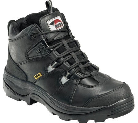 MENS DICKIES CANTON LEATHER SAFETY WORK BOOTS SHOES HIKER STEEL TOE CAP MIDSOLE 