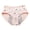 Pink, variant on Teenagers Menstrual Panties Mid Waist Period Underwear for Girls, Leak Proof Full Hip Coverage Cotton Panties, Protective Sanitary Briefs for Heavy Flow, Breathable Seamless Student Knickers