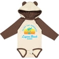 thumbnail image 3 of Inktastic Summer Enjoy the Sunshine Laguna Beach California in Blue Boys or Girls Long Sleeve Baby Bodysuit, 3 of 5