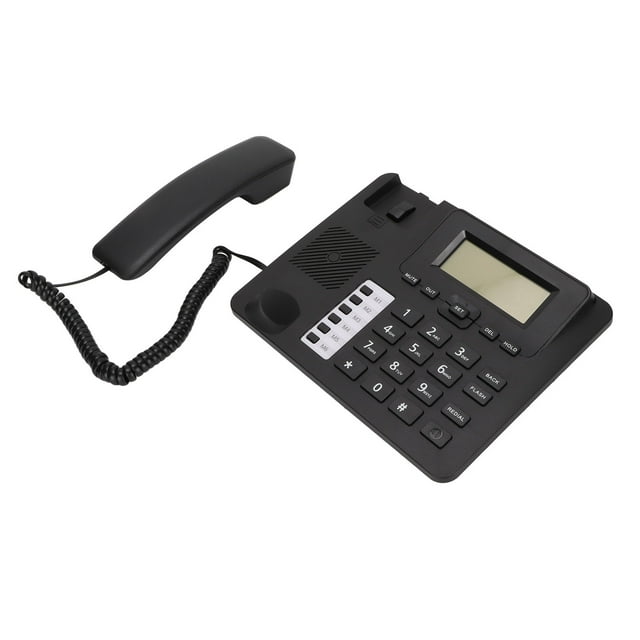 Teléfono fijo comercial, teléfono con cable de escritorio para el hogar Teléfono con cable de escritorio Teléfono con cable para el hogar Altamente recomendado