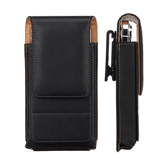 Extra Large Cell Phone Case Pouch Holder Waist Bag with Rotating Belt Clip Compatible with Samsung Galaxy A17 A16 A14 A07 A06 A71 A25 A05s A05, Compatible with TCL 60 XE, 50 40 30 XL, 50 40 30 20 SE