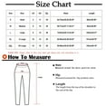thumbnail image 2 of QUYUON Womens Work Pants Clearance Summer Fashion Pocket Casual Full Length Pants Flowy Pants Women Full Length Pant Leg Workwear Style P5257 Blue S, 2 of 8