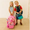 thumbnail image 3 of Wildkin Horses Child, Teen Pack-It-All 15 Inch School & Travel Backpack in Pink for Girls, Front strap for attaching Wildkin's Clip-in Lunchbox or other gear, Generously sized exterior front pocket, 3 of 9