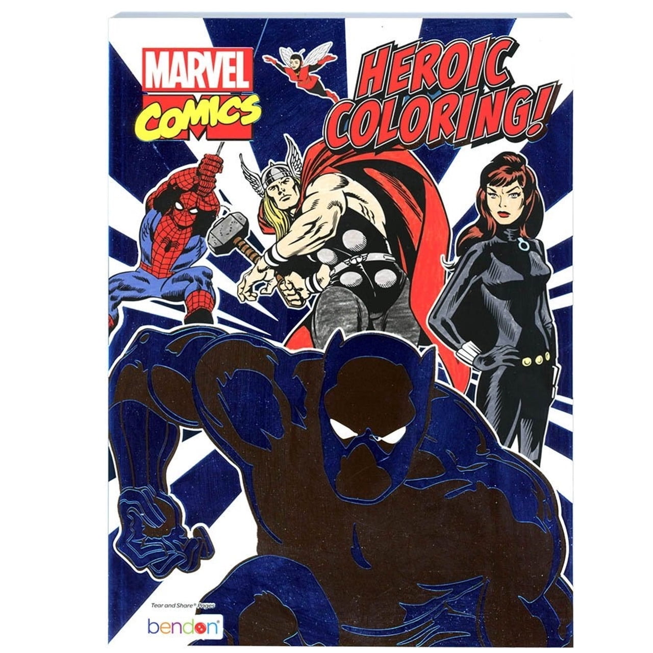 Marvel Comics Advanced Coloring Book - Walmart.com