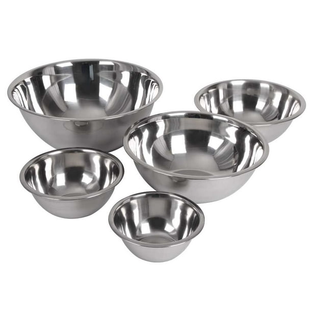 Lindy's 5 Piece Stainless Steel Bowl Set