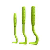 Niovtt 3x Pet Mites Flea Puller Insect Clip Cat Dog Cleaning Tick Tweezer (Green)