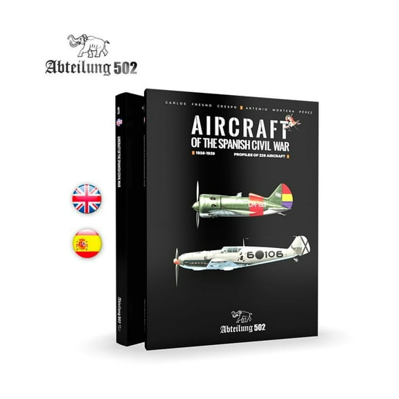 AK-Interactive Aircraft of the Spanish Civil War (Spanish Edition) New