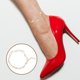 thumbnail image 4 of 2 tobilleras para mujer de doble capa, delicadas y ajustables., 4 of 6