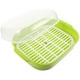 thumbnail image 5 of 1 vaporera para bollos al vapor, horno microondas, caja especial, vaporera de cocina, se calienta para la cocina (verde), 5 of 6
