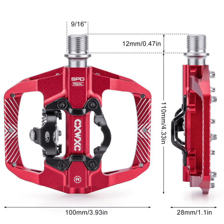 Dual platform 2024 mtb pedals