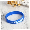 thumbnail image 4 of SEWACC Bracelet Rond en Silicone Bleu 5 Pcs pour Jeu Sportif et Match de Football 6.3 Po, 4 of 5