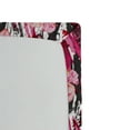 thumbnail image 3 of Ambesonne Hibiscus Fitted Sheet, Floral Pattern Forest Art, Full Size, Pale Pink Hot Pink White, 3 of 5