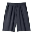 thumbnail image 4 of Pimfylm Toddler Boy Shorts Shorts for Toddler Boy Pull On Short Elastic Waistband Boys Summer Active Shorts with Pockets Clothes Navy,Size for 3-4 Years, 4 of 4