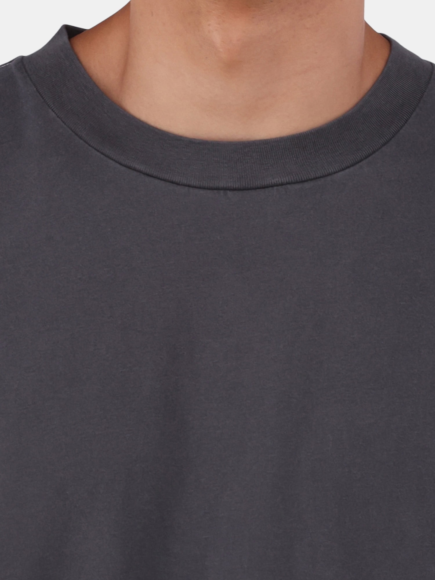 No Boundaries All Gender Cotton Oversize Tee with Short Sleeves, Men's and Big Men's