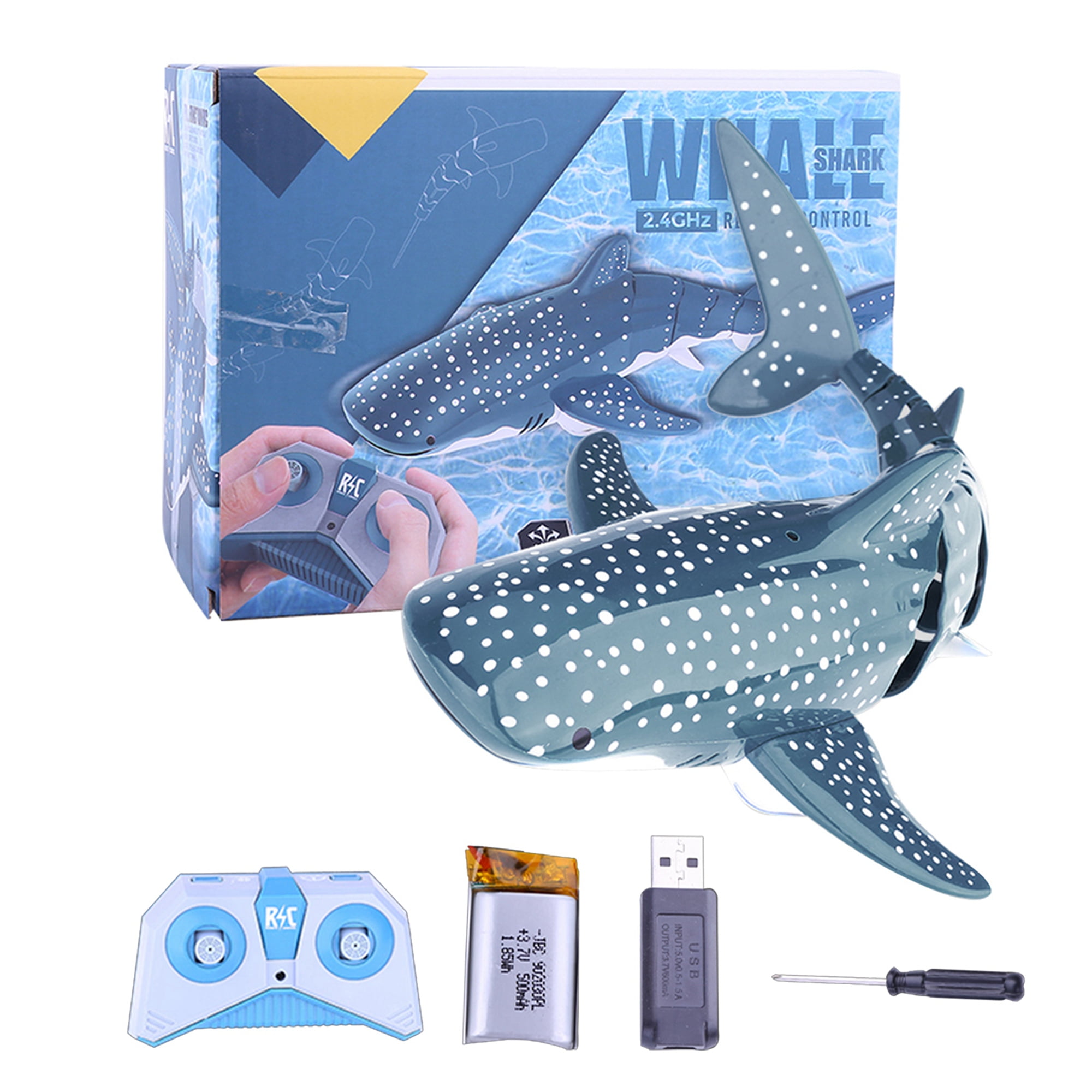 2 3/8" x 3 1/16" Miniature Attractive Fish Picture w/Blue/Grey Mat 1:12 Scale 