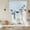Blue, variant on Navy Blue Pumpkin Fall Tie Up Curtains for Windows, Adjustable Balloon Window Shades, Thanksgiving Botanical Wooden Kitchen Window Treatments Adjustable Roll Up Curtain for Basement/Nursery 52"x45"