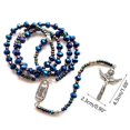 thumbnail image 4 of Vintage Bead Chain Christian Catholic Rosary For Cross Rosary Pendant Necklace, 4 of 5