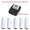 thumbnail image 3 of HLONK 5Pcs 80x30MM Thermal Receipt Paper Roll For Mobile 80MM POS Thermal Printer, 3 of 6